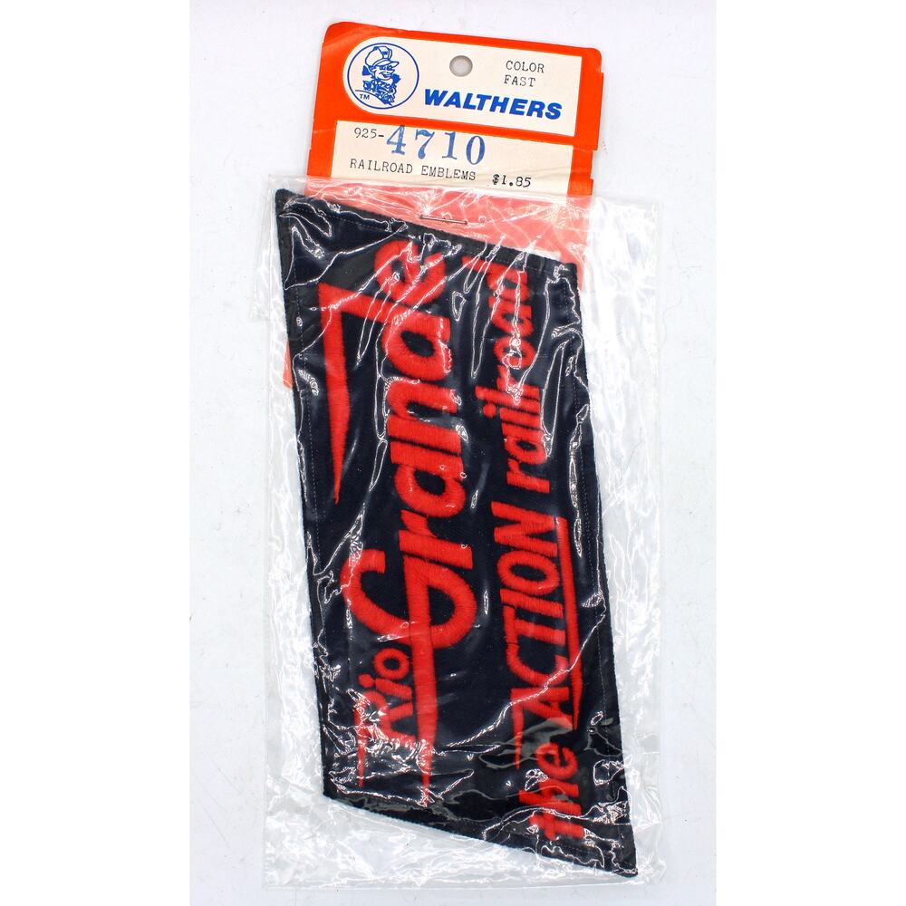 NOS Walthers Rio Grande The Action Railroad Patch